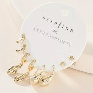 NWT Anthropologie Brady Earring Set